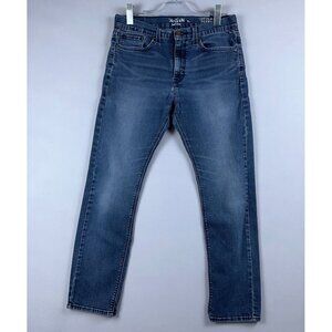 Denizen From Levis Skinny Jeans Womens Size W32XL30 Regular Taper Fit Blue